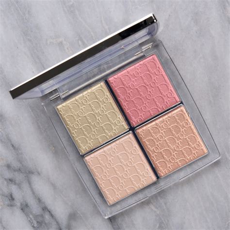 dior face glow palette rose gold|dior palette backstage glow.